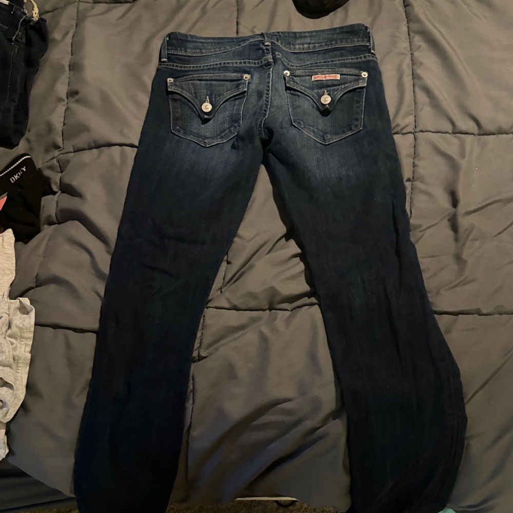 Hudson Jeans Dark Blue Straight Leg Women's Denim great condition - Picture 5 of 8